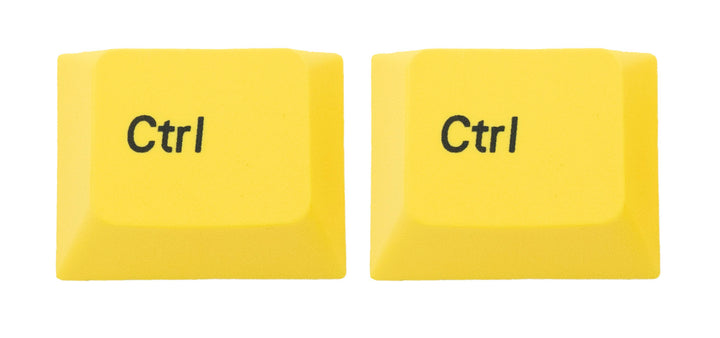 1535-1HEMB-Yellow-Ctrl-Keycaps-Top