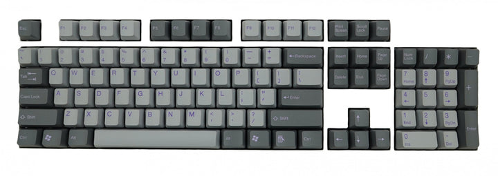1617-835DM-104-Key-PBT-Double-Shot-Keycap-Set-GreyDark-Grey
