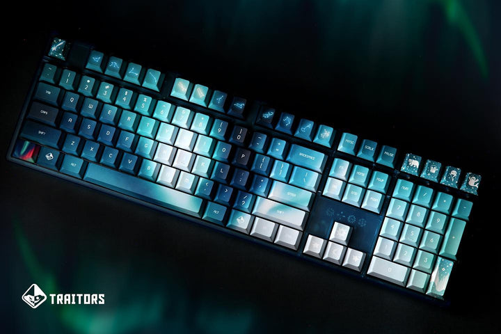 16519-H9GP5-Traitors-Aurora-Keycap-Set-Dye-Sub-PBT-Cherry-Profile