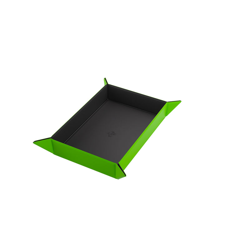 18009-4WEJQ-Magnetic-Dice-Tray-Rectangular-BlackGreen