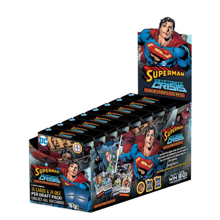 21003-8VP6Z-DC-Dice-Masters-Superman-Kryptonite-Crisis-Booster-Display