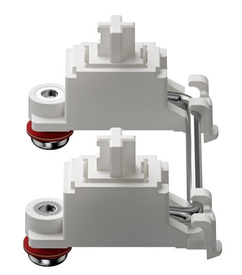 21049-IXNCX-Gateron-White-PCB-Mount-Screw-in-Stabilizer-Set