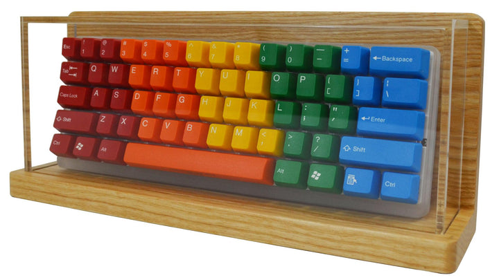 2213-74UPR-Nina-60-Ash-Wood-Acrylic-Keyboard-Display