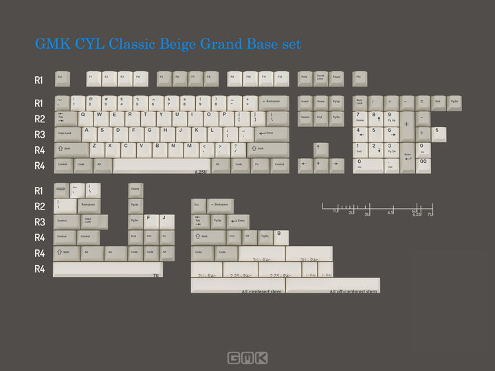 25338-NL21R-GMK-Classic-Beige-Cherry-Profile-Double-Shot-ABS-Keycap-Set