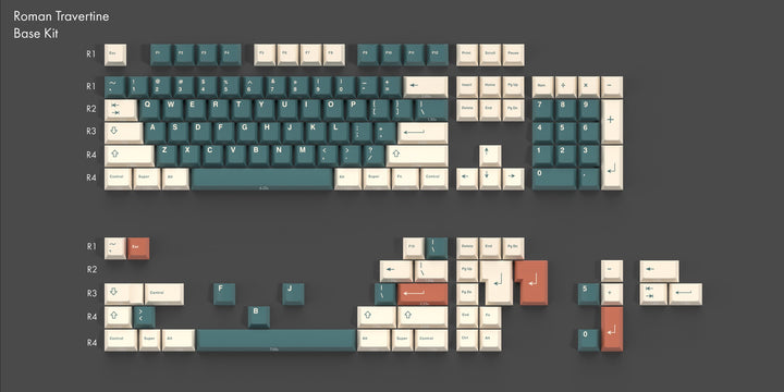 26170-E7P4Z-GMK-Marmoreal-Base-Keycap-Set