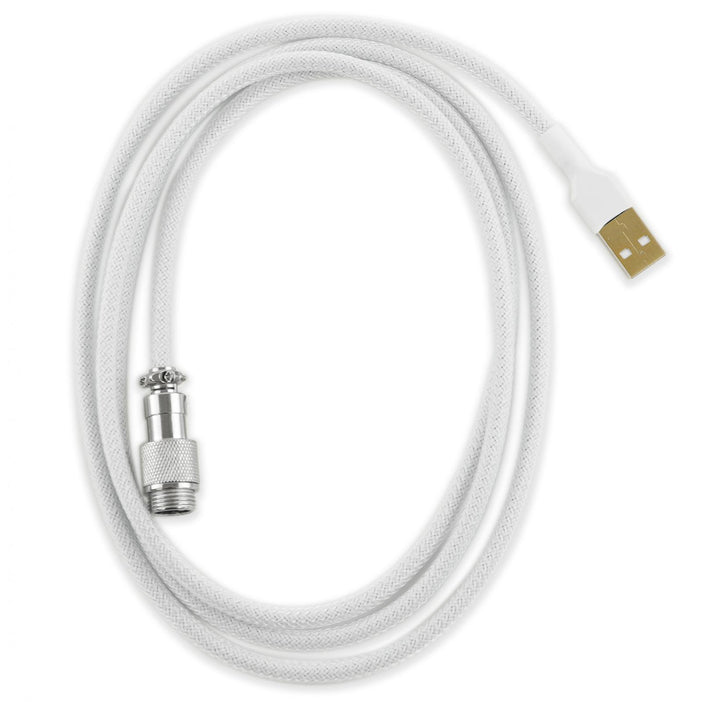 3285-3MXS3-White-Sleeved-Aviator-Universal-USB-Keyboard-Cable