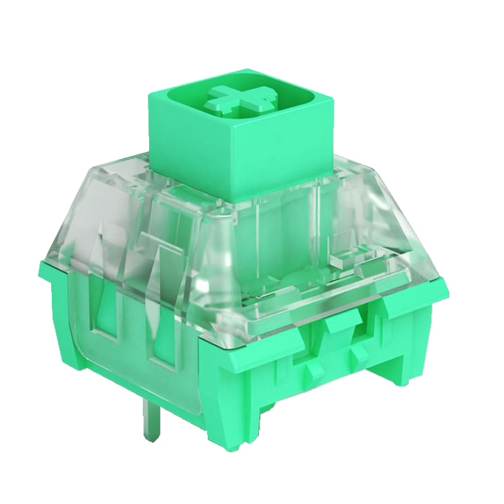 3510-7PKMB-Kailh-BOX-Glazed-Green-Plate-Mount-Clicky