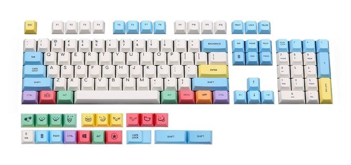 3833-KPWV1-Chalk-PBT-Cherry-Profile-124-Key-Keycap-Set